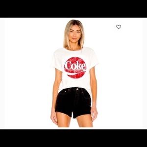 Chaser Coke Cola White Tee Shirt